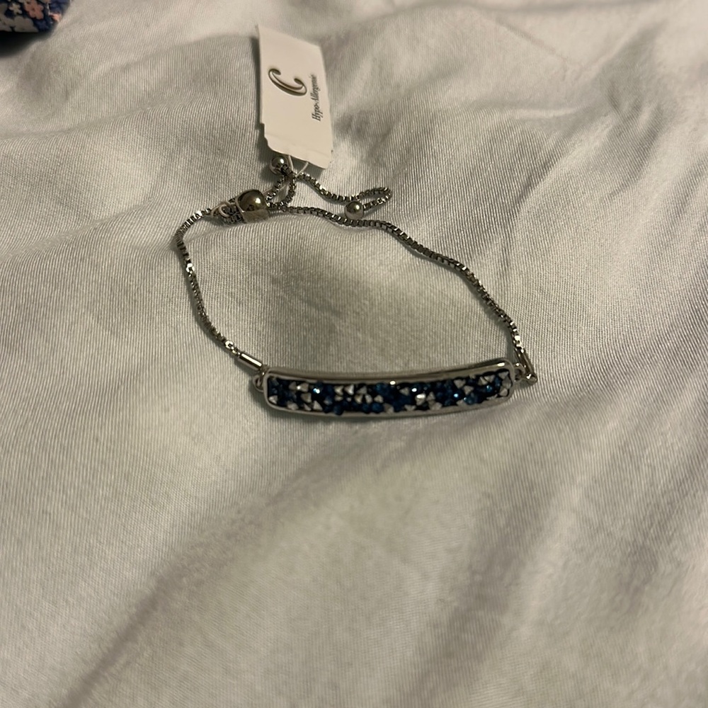 Blue braclet